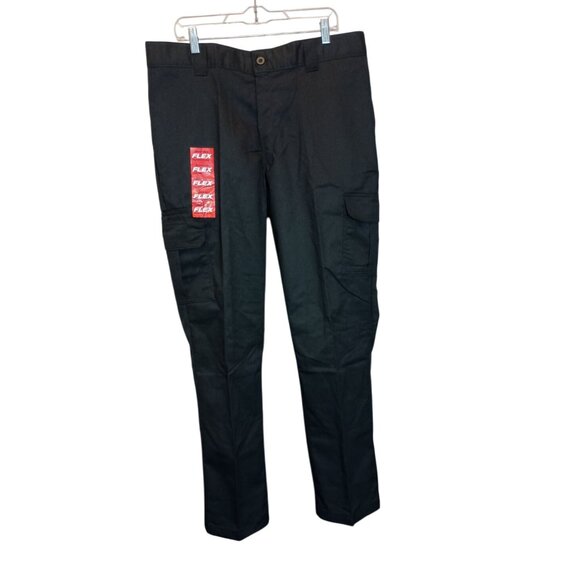 Dickies Flex Regular Fit Cargo Pants Men's Sz.38 x 34 Black - Picture 7 of 10